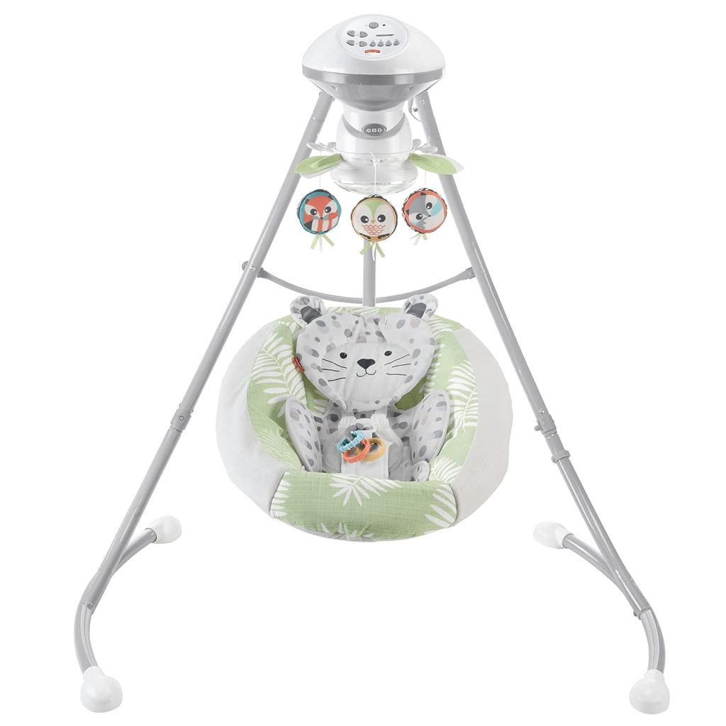 Fisher-Price Snow Leopard Baby Swing